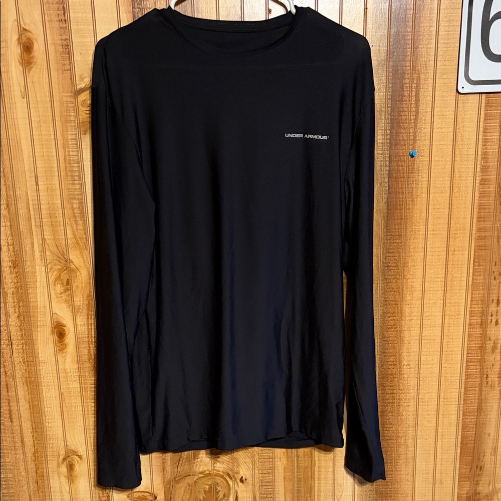 Under Armour Men's Classic Black Long Sleeve Tee